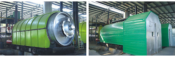 pyrolysis equipment plant main characterristics