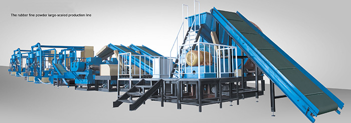 Tire Rubber Powder Production Line 01