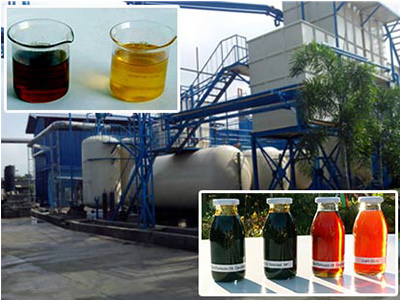 Used Oil Recycling Plant